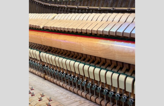 Bentley Satin Teak Upright Piano, Used - All Inclusive Premium Package (SN:130830) - Image 8